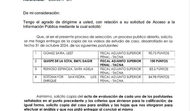 La JNJ respondió al fiscal Luis Sotomayor que debía esperar 10 días para recibir copias de los videos de las evaluaciones   