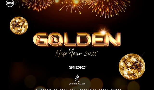  Golden New Year 2025. Foto: difusión    