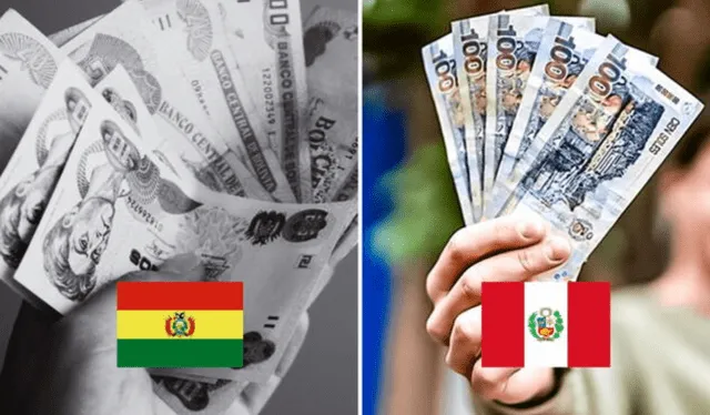  Billetes de Perú y Bolivia. Foto: composición LR   