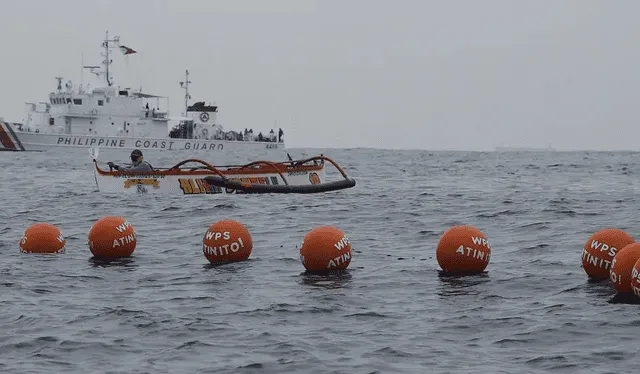  Filipinas acusa a China de realizar despliegues militares en el arrecife Scarborough. Foto: DW   