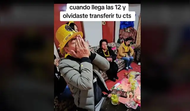 Clip es viral. Foto: TikTok   
