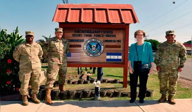  La base en Palmerola ha servido como símbolo de la cooperación histórica entre Honduras y Estados Unidos. Foto: South.com   