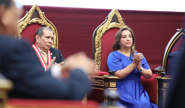 La presidenta Dina Boluarte participó en la ceremonia de inicio del año judicial 2025   