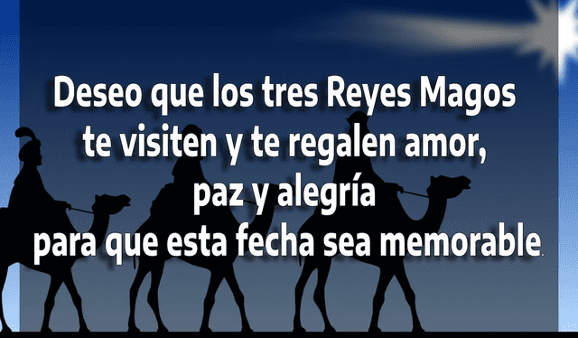   Frases bonitas por el Día de los Reyes. Foto: difusión    