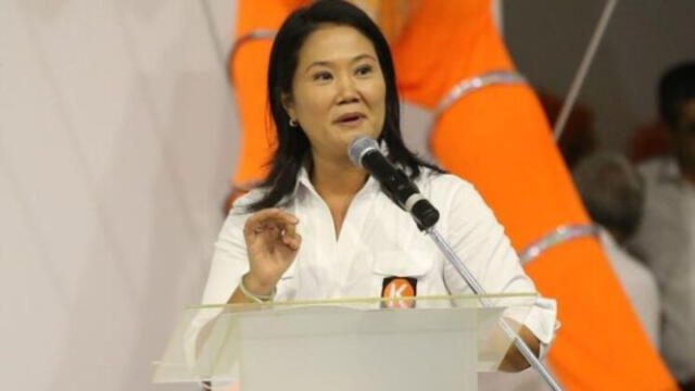 Lideresa de Fuerza Popular, Keiko Fujimori   