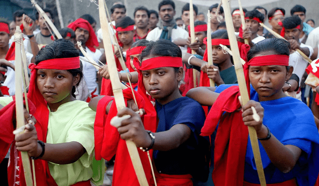  Los 'naxalitas' cuentan con una fuerte presencia en la región. Foto: Iniciativa Comunista.    