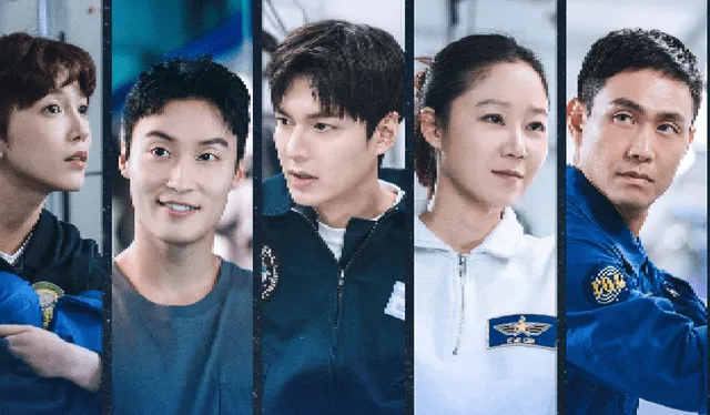 Actores del k-drama 'Si las estrellas hablaran'. Foto:tvN   