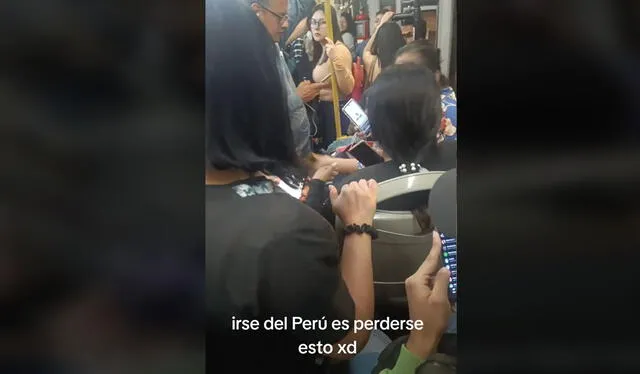 Clip es viral. Foto: TikTok    