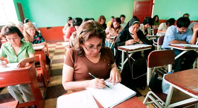 Docentes nombrados deben ser evaluados anualmente. Foto: Minedu    