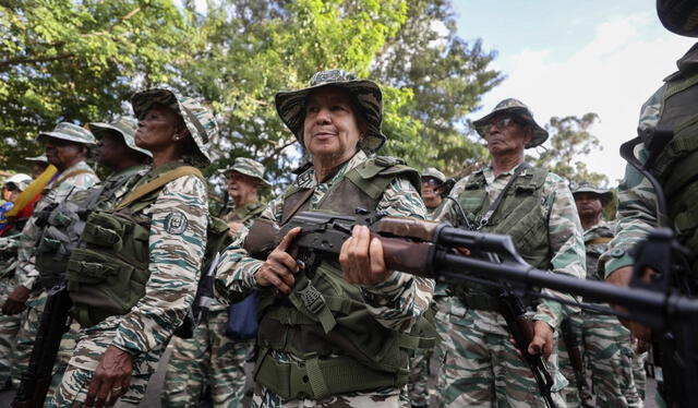  El aumento de la represión y el uso de fuerza desproporcionada se intensifican con las protestas. Foto: AFP   