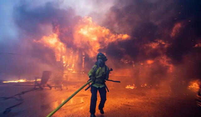  El humo de los incendios afectó la calidad del aire en grandes áreas de California y estados vecinos. Foto: Reuters   