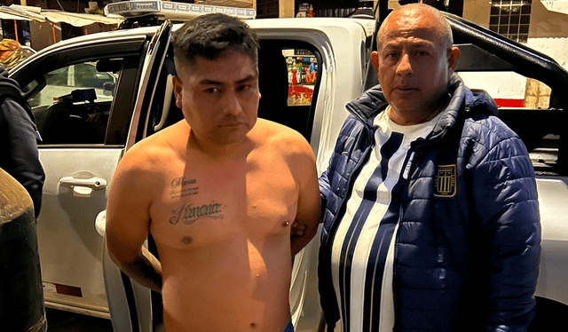 Edward Sebastian Amya Bendezú es acusado de integrar la banda criminal Los Pulpos Nueva Generación. Foto: PNP   