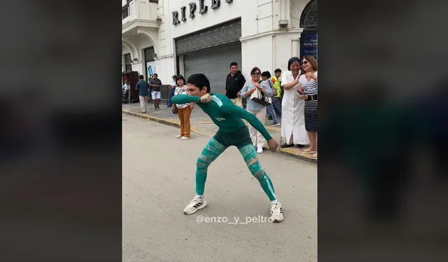 Clip es viral. Foto: TikTok   