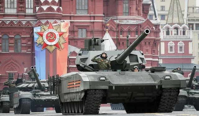  Rusia cuenta con la mayor cantidad de tanques de combate superando a Estados Unidos y China, Global Firepower. Foto: El Mundo   