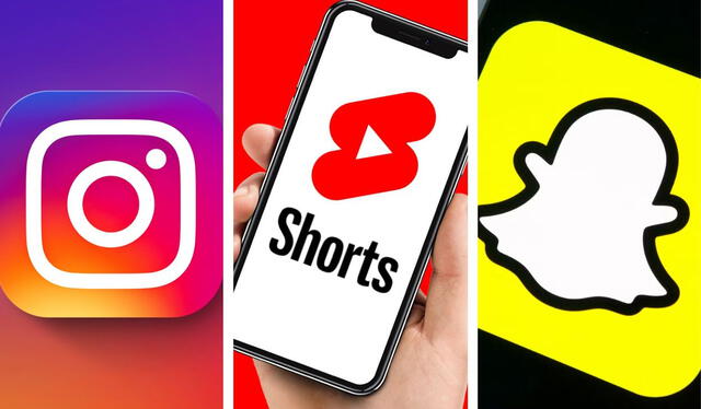 Instagram, YouTube y Snapchat son los aplicativos que están ganando popularidad con la salida de TikTok de USA. Foto: composición LR   