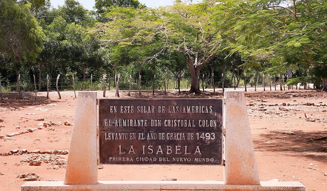  La Isabela es el primer asentamiento español del 'Nuevo Mundo'. Foto: Museo La Isabela.    