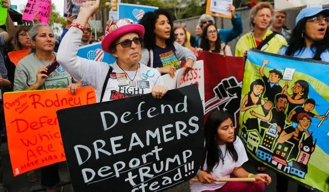  La comunidad de Dreamers ha luchado por una reforma migratoria que les brinde un camino hacia la ciudadanía estadounidense. Foto: CNN   