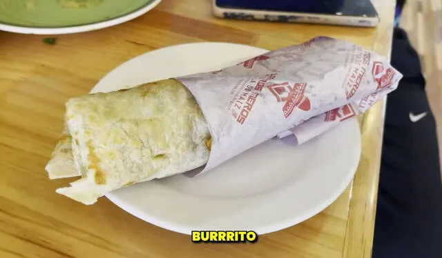  Burrito mexicano. Foto: Canal de Youtube - Culca.r   