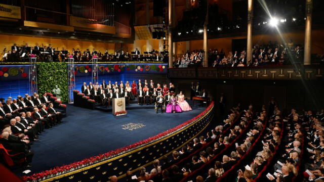  La ceremonia de los premios Nobel premia a los más destacados. Foto: RTVE.es   