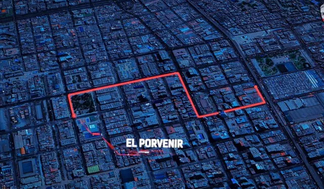  Mapa de 'El Porvenir'. Foto: Zazza el italiano   