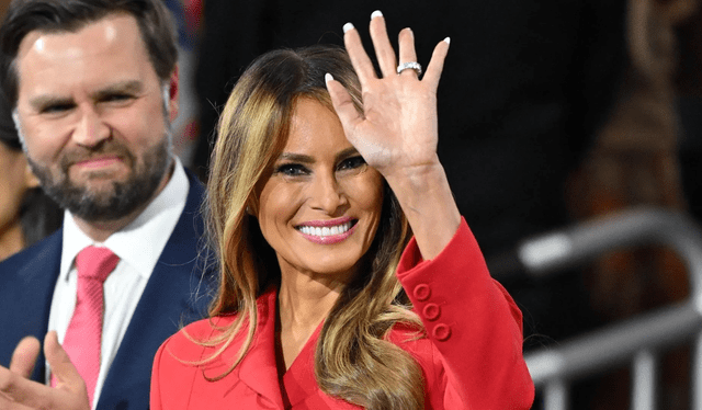  Melania Trump ya ha manifestado que está "encantada" de volver a la Casa Blanca.   