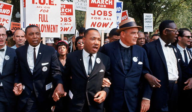  En Estados Unidos, el tercer lunes de enero se celebra el Día de Martin Luther King Jr., en honor a su lucha por los derechos civiles. Foto: National Geographic   