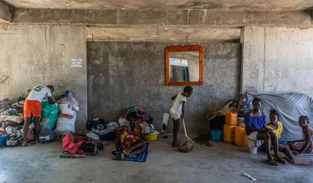  El incremento de la violencia en Haití ha llevado al país a una crisis humanitaria que no tiene fin. Foto: CNN en Español   