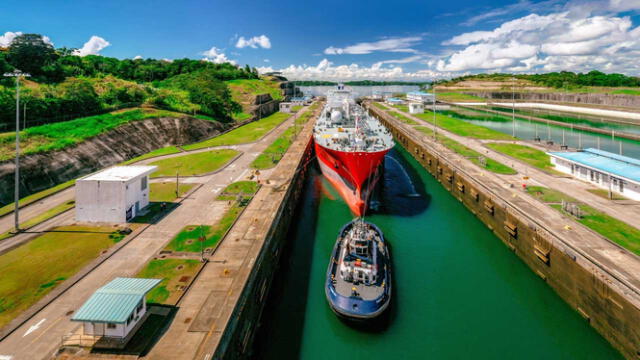  El Canal de Panamá es crucial para el comercio mundial. Foto: Logística 360.    