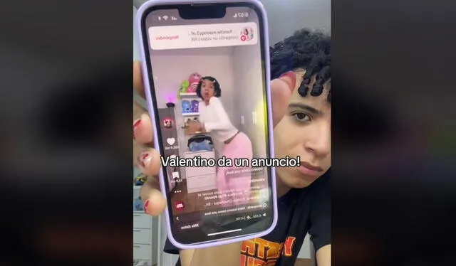 Clip es viral. Foto: TikTok    