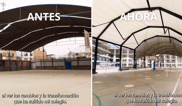  La institución cuenta con dos campos deportivos, que presentan una estructura moderna. Foto: Escuelas Bicentenario 