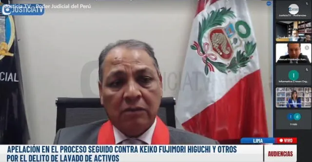 Edgar Medina Salas, en la Segunda Sala de Apelaciones Nacional   