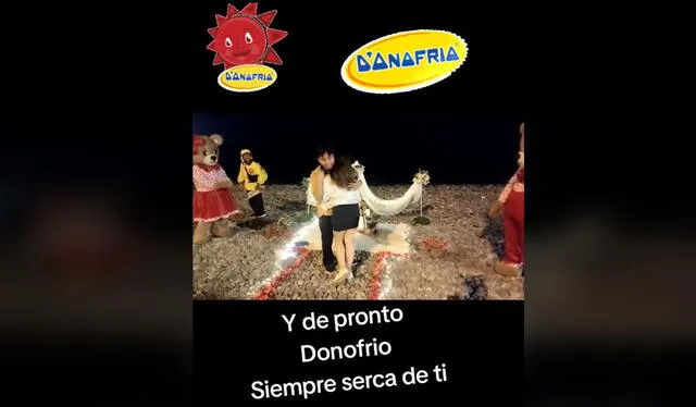 Clip es viral. Foto: TikTok    