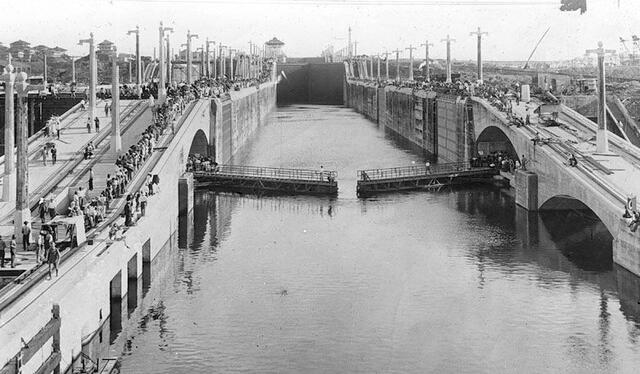  En 1903, Estados Unidos adquirió los derechos de la Compañía Francesa del Canal de Panamá por 40 millones de dólares. Foto: Radio Perfil   