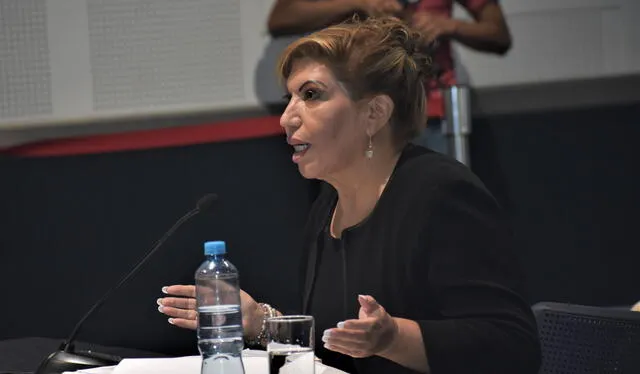 Enma Benavides, former superior judge of Lima   