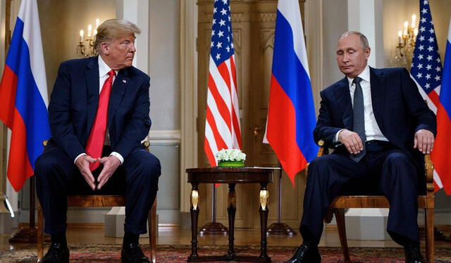 Putin busca el diálogo con Trump en medio de tensión con Ucrania. Foto: ABC   