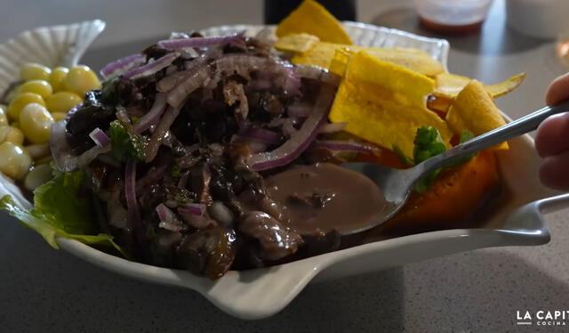  Ceviche de conchas negras de Rancho Mi Perú. Foto: La Capital   