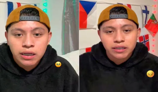  El joven aprovechó la oportunidad para enviar un mensaje de advertencia a otros trabajadores inmigrantes. Foto: TikTok @jhonny..ny..nj   