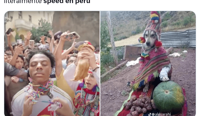  Usuarios compartieron divertidos memes sobre Speed en Perú. Foto: X    