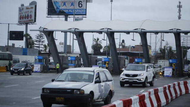  Peajes en Lima. Foto: APP   