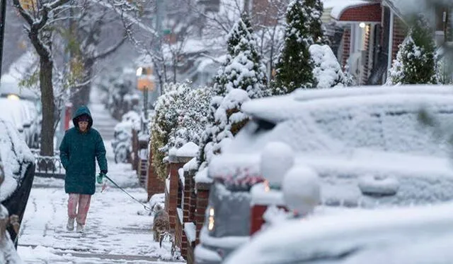  Las temperaturas extremadamente bajas seguirán afectando varios estados en Estados Unidos. Foto: EFE   