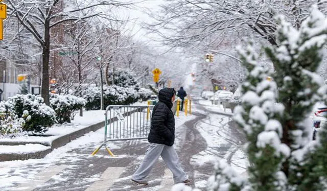  Las temperaturas extremadamente bajas seguirán afectando varios estados en Estados Unidos. Foto: EFE   