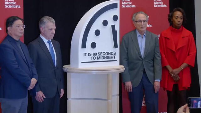  El Reloj del Juicio Final fue creado en 1947. Foto: BBC   