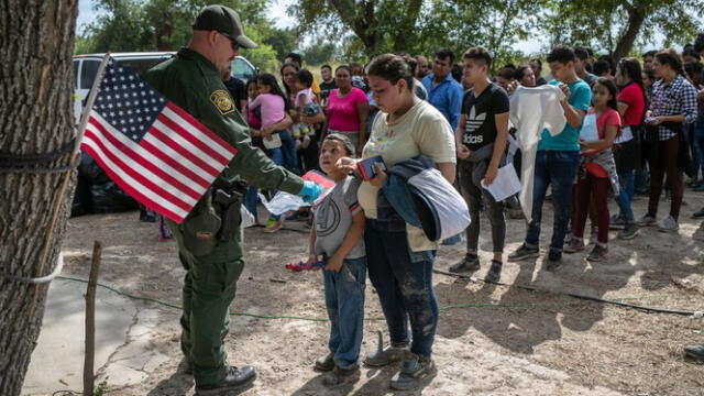  Centros de procesamiento de migrantes que EE.UU. Foto: BBC   