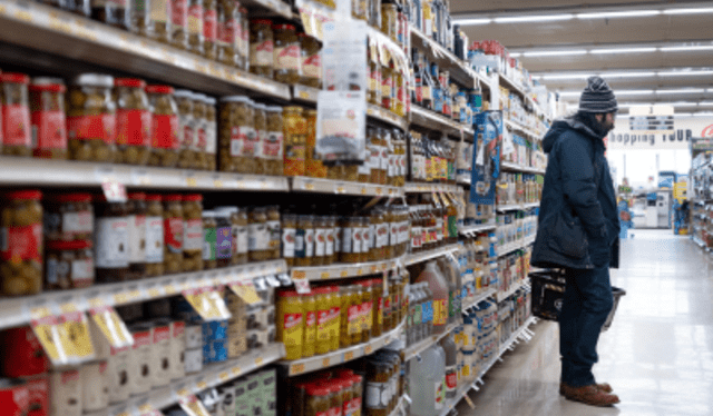  El precio de los alimentos aumentó un 2,5 % en diciembre del 2024. Foto: AFP.<br><br>    