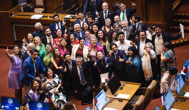  El Congreso chileno aprobó uno de los planes bandera de Gabriel Boric. Foto: Gobierno de Chile.    