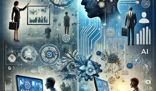 El análisis de Inteligencia artificial (IA) sobre Administración de Empresas, Diseño Gráfico y Trabajo Social revela cómo estas tres profesiones están evolucionando y cómo la IA impacta en cada una de ellas. Foto: chatgpt El análisis de Inteligencia artificial (IA) sobre Administración de Empresas, Diseño Gráfico y Trabajo Social revela cómo estas tres profesiones están evolucionando y cómo la IA impacta en cada una de ellas. Foto: chatgpt