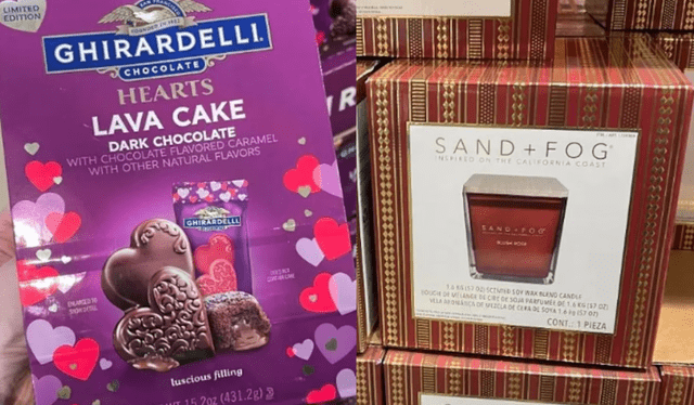 Ghirardelli es conocida por su delicioso chocolate negro (izq), vela cuadrada de 57 onzas (derecha). Foto: Costco Ghirardelli es conocida por su delicioso chocolate negro (izq), vela cuadrada de 57 onzas (derecha). Foto: Costco