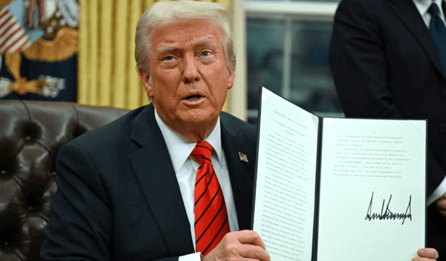 Trump intentó revocar el derecho a la ciudadanía de los hijos de inmigrantes indocumentados nacidos en EE.UU. Foto: AFP Trump intentó revocar el derecho a la ciudadanía de los hijos de inmigrantes indocumentados nacidos en EE.UU. Foto: AFP