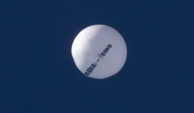  China ha negado que el globo tuviera fines de espionaje, calificándolo como un instrumento de monitoreo meteorológico. Foto: BBC   