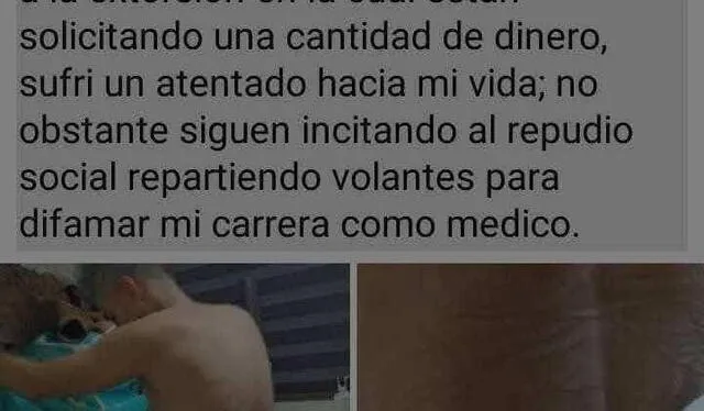 Se difundió el ataque que estuvo sufriendo en los últimos días debido a la difamación hecha después de la muerte de la perrita. Foto: difusión/Facebook